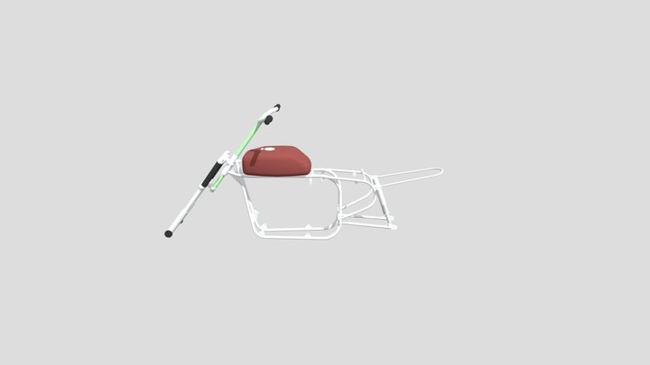 Motorbikeframe 3D Model