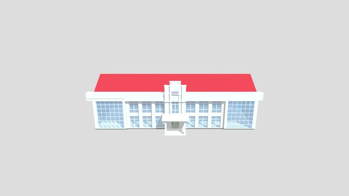 Kantor BPS Jambi 2 3D Model