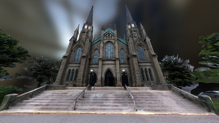 St Duncans Basilica Charlottetown PEI – Modello 3D gratuito STL