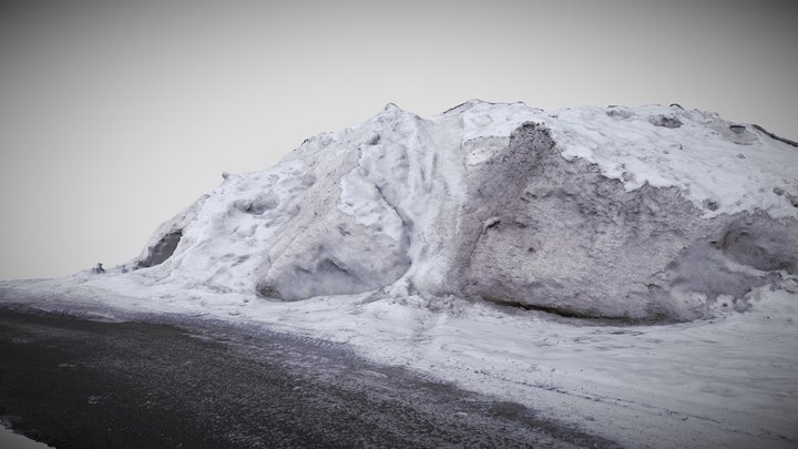 Urriðakvíslarjökull 3D Model