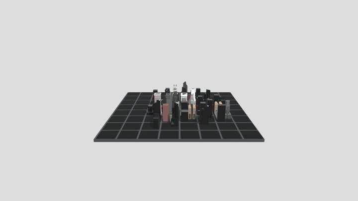 NYC Buildings Towers 3D Model