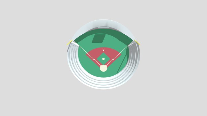 MLB Trophy - Major League Baseball - 3D model by MEDOMAI [dce2da7] -  Sketchfab