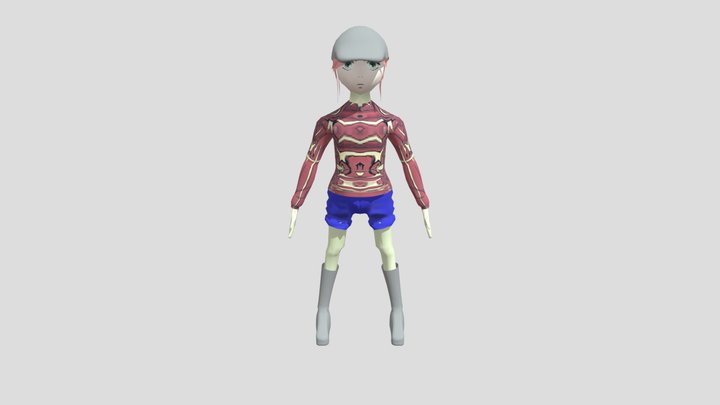 Yukari 3D Model