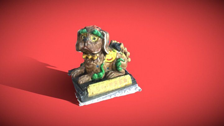 Chinese dog 3D Model