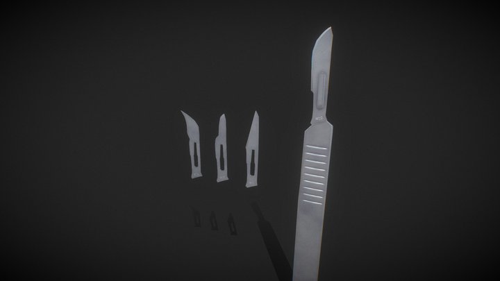Scalpel 3D Model