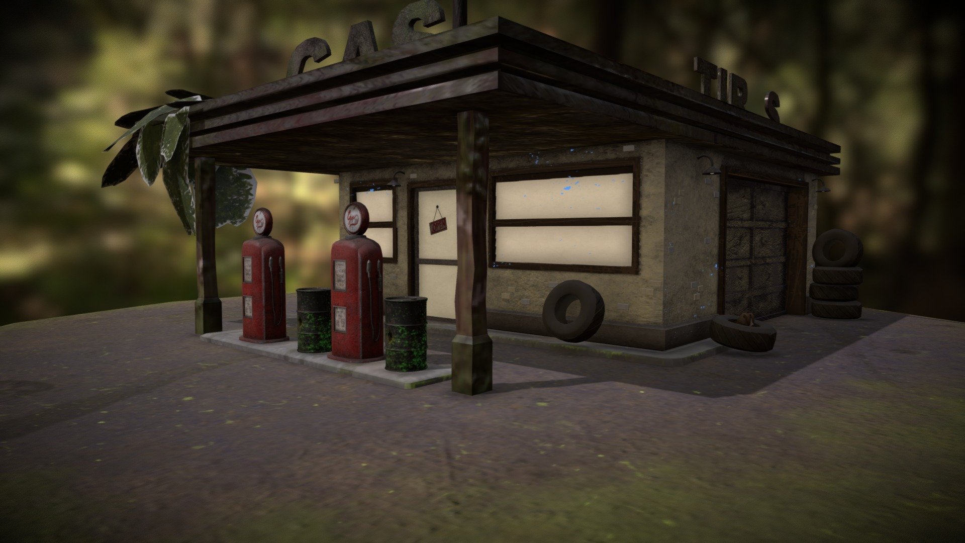 Abandoned Gas Station