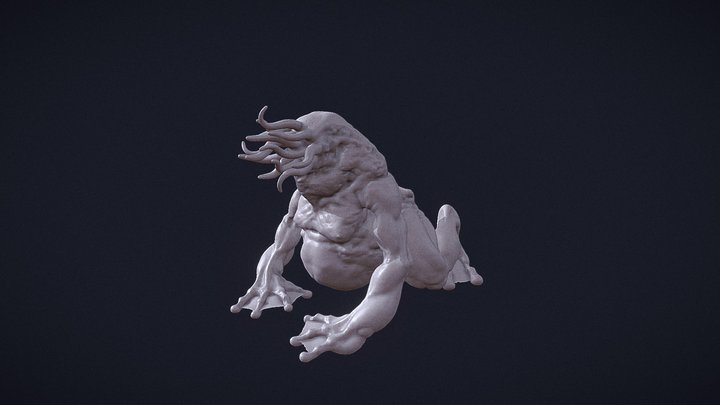 Moonbeast test 3D Model