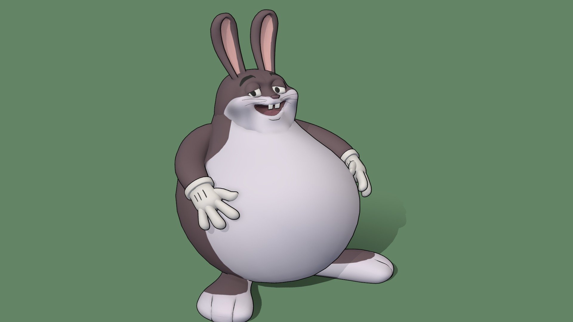 BIG CHUNGUS Buy Royalty Free 3D Model By Bridgedpolys e933a99 