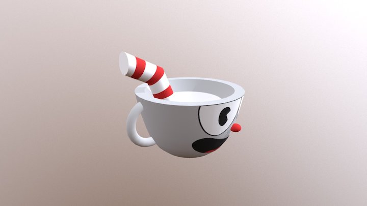 Cuphead 3D Model