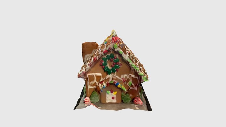 Gingerbread house 2022 3D Model