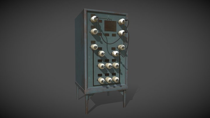 Electrical switchboard 3D Model