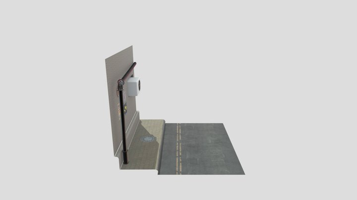 Old Alley 3D Model