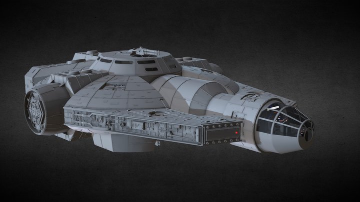 Star Wars: YT-2000 3D Model