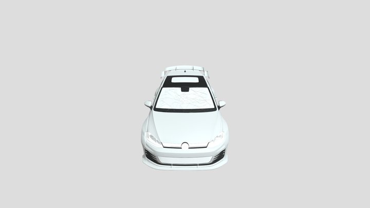 Volkswagen golf 7 3D Model
