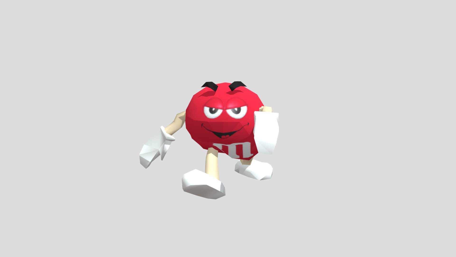 M&Ms Red Run 1 - Download Free 3D model by mohd.akmal.mahyudin [e936a96 ...