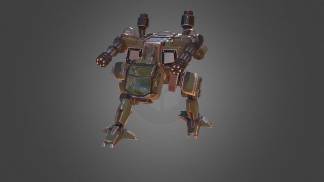 Mech Robot 3D Model