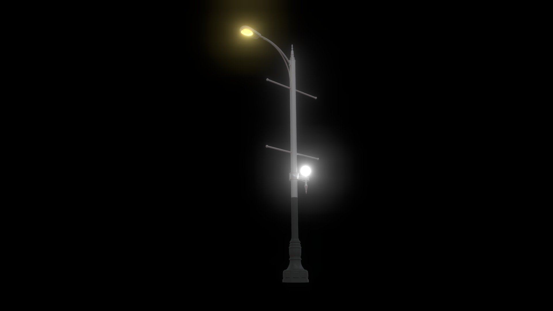 Bridge streetlight