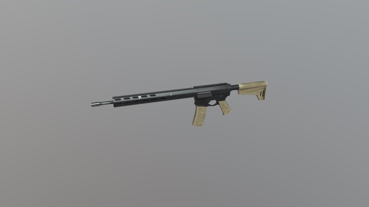 AR-15 3D Model