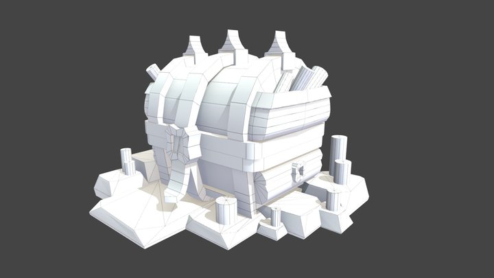 Magic Chest 3D Model