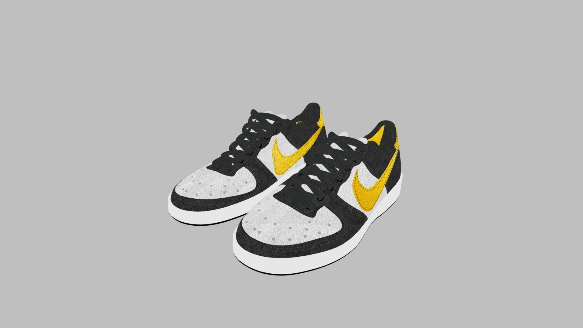 Nike Air Force 1 - 3D model by GiATry [e93812a] - Sketchfab