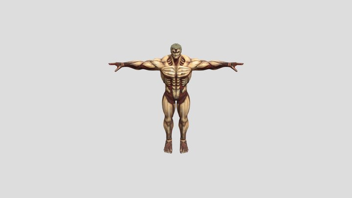 Armored titan 3D Model