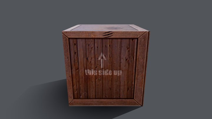 crate 3D Model