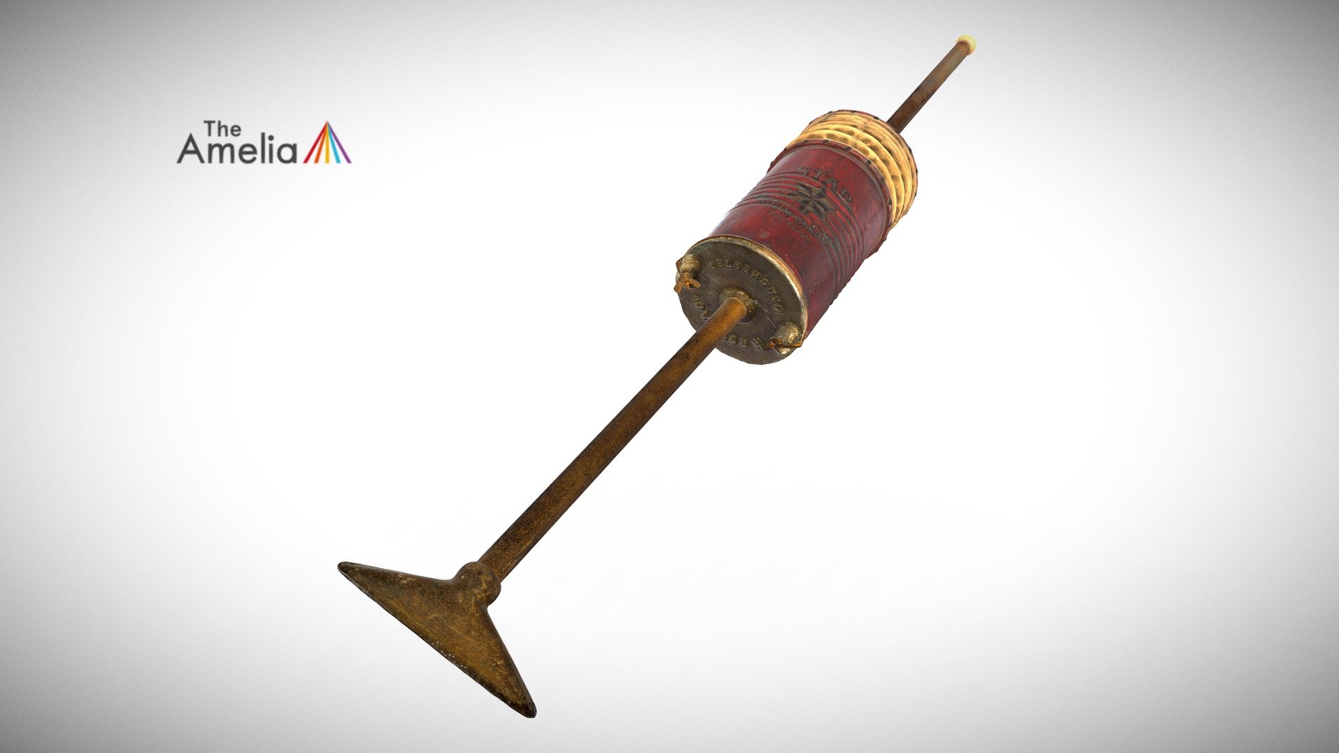 Star Vacuum Cleaner circa 1910 3D model by The Amelia (TheAmelia) [e9390a0] Sketchfab
