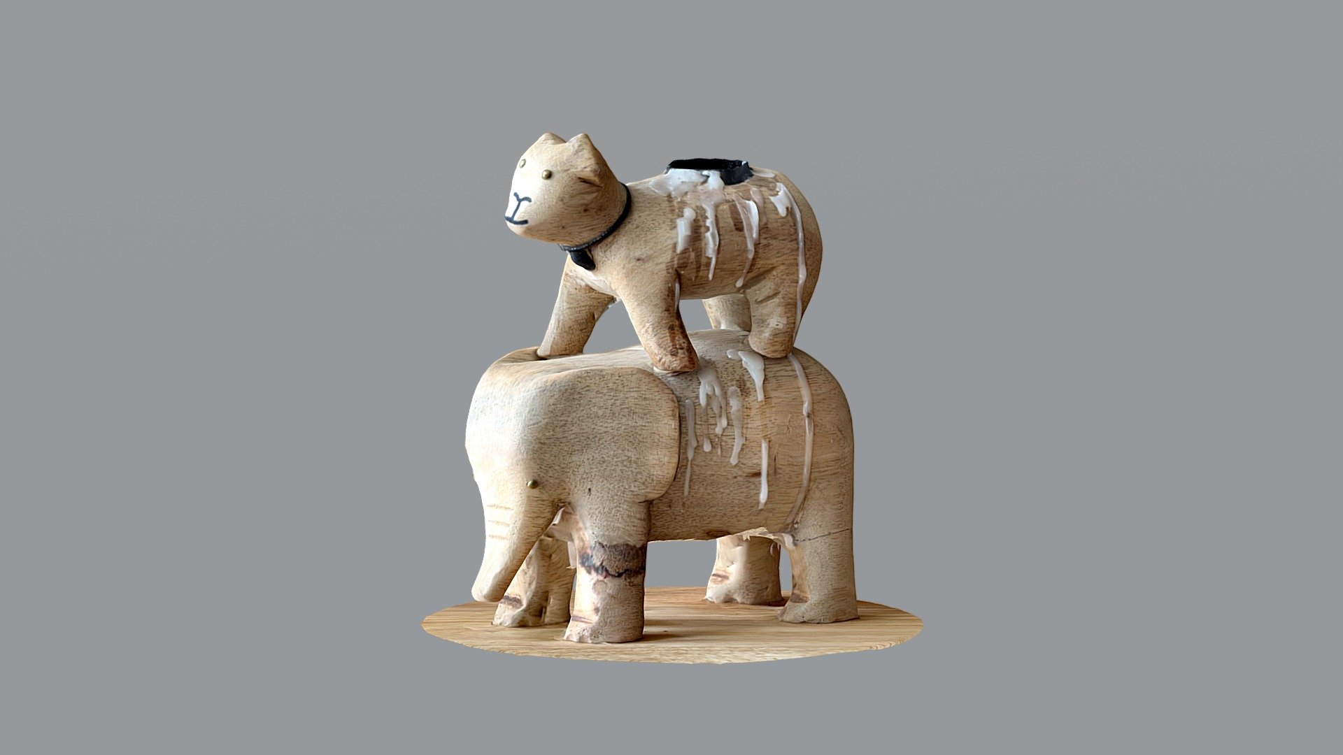Animal Candleholder Sm