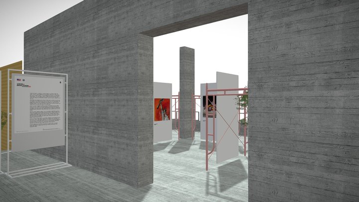VOICE OF BANGLADESH 3D Model