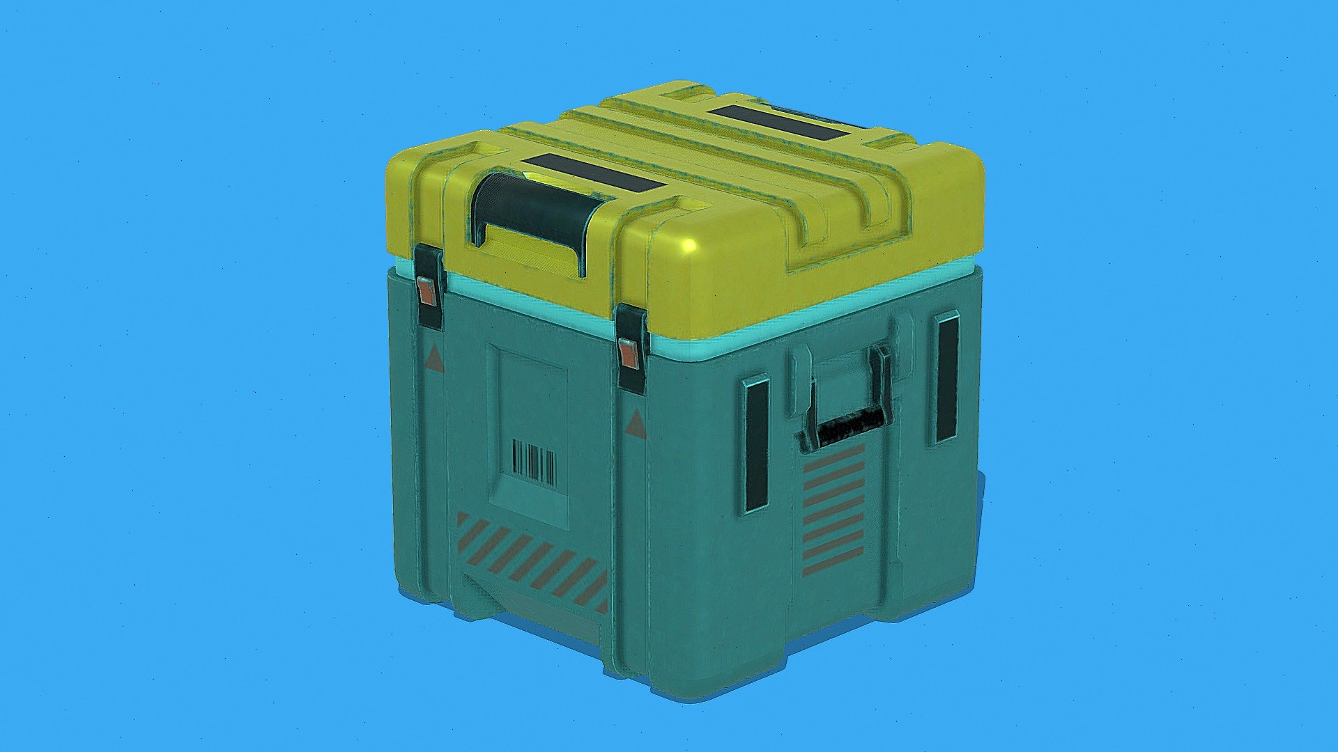 Sci Fi Crate delivers a thrilling journey - Download Free 3D model by ...