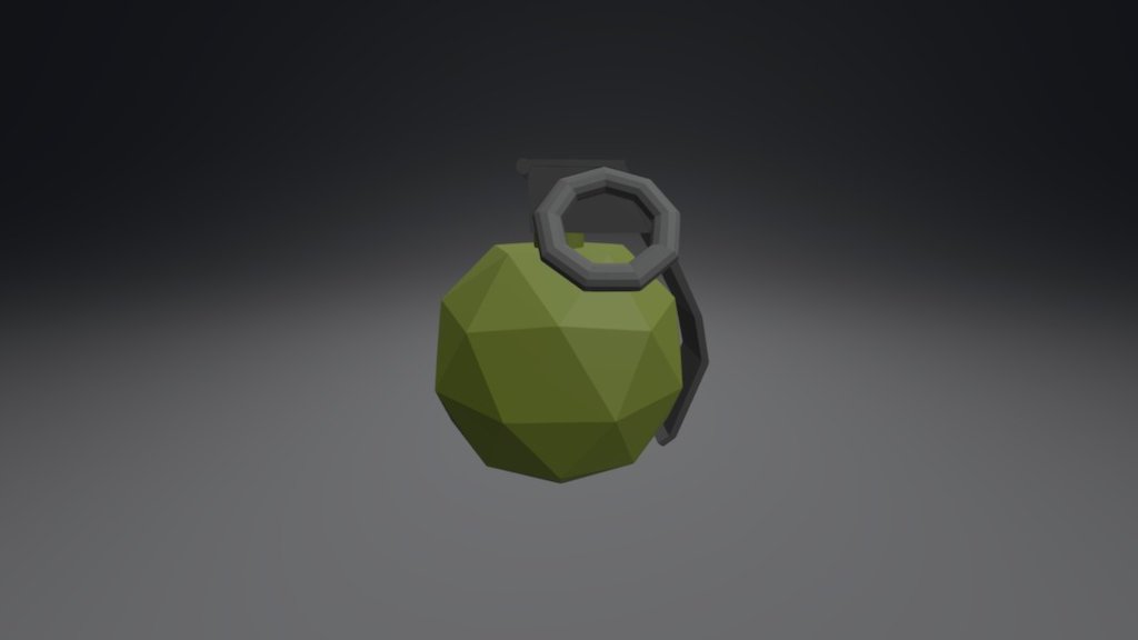 Fragmentation Grenade | LowPoly
