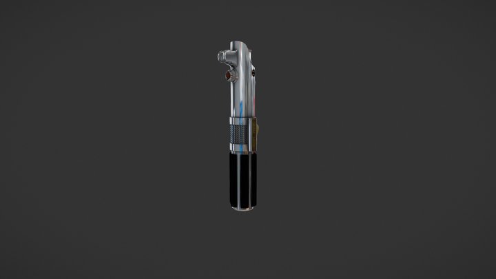 Anakin Episode III Light Saber 3D Model