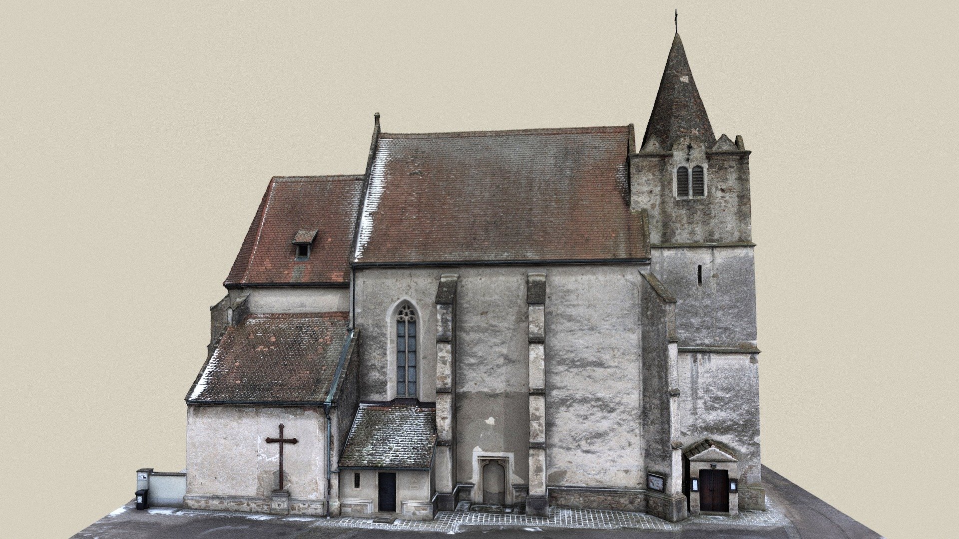 Pfarrkirche Hl. Sebastian — Sketchfab embed 3D viewer