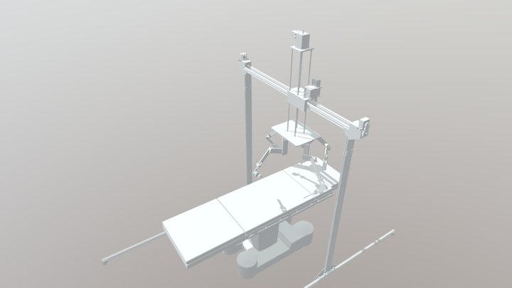 eHOSP Robotic Surgery Platform - BASIC 3D Model