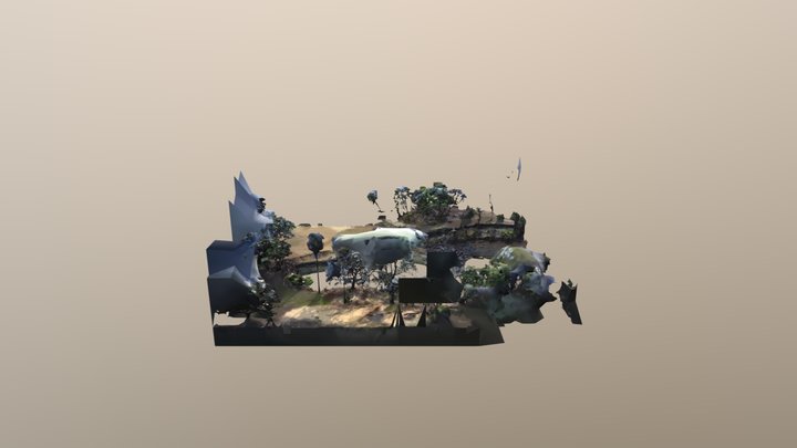 Lake / Terrain 3D Model