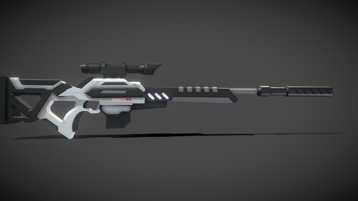 Sniper 3D Model
