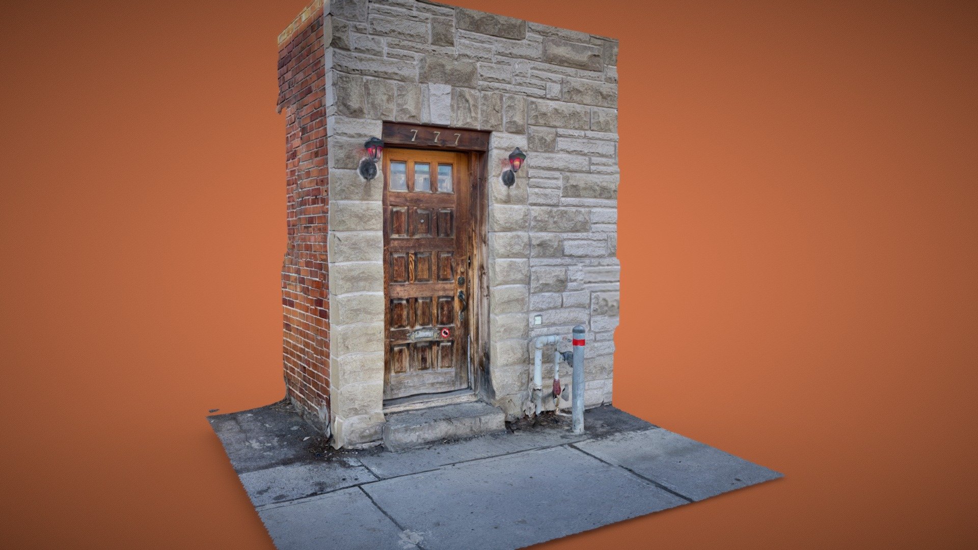An Old Door - 777 Rue Villeray - Montréal