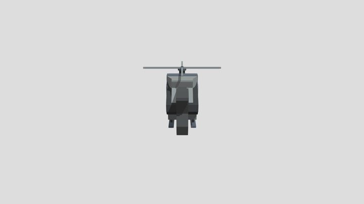 [Minecraft] Helicopter 3D Model