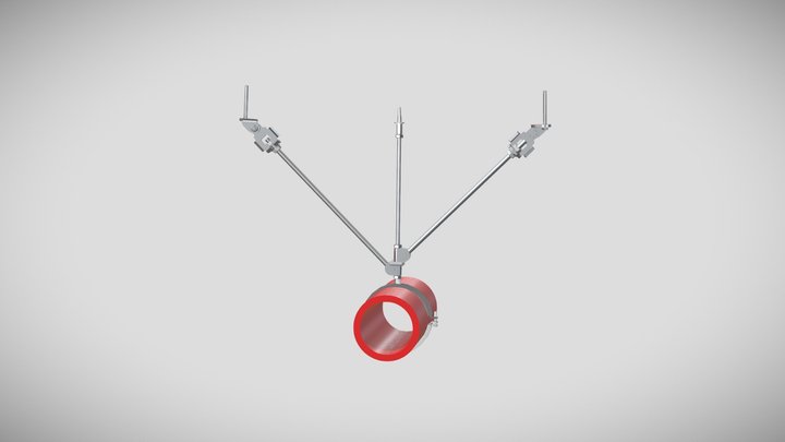 Staffaggio d’impianti – Varifix® - Montaggio 03 3D Model