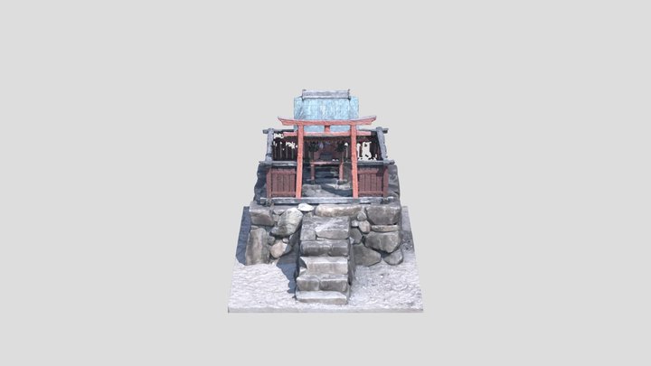 鷹巣浦神社 3D Model