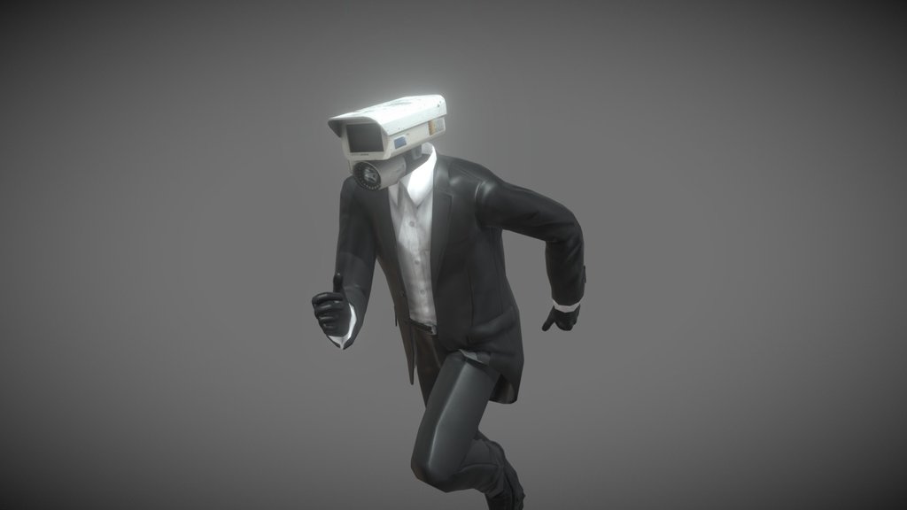 Cameraman running