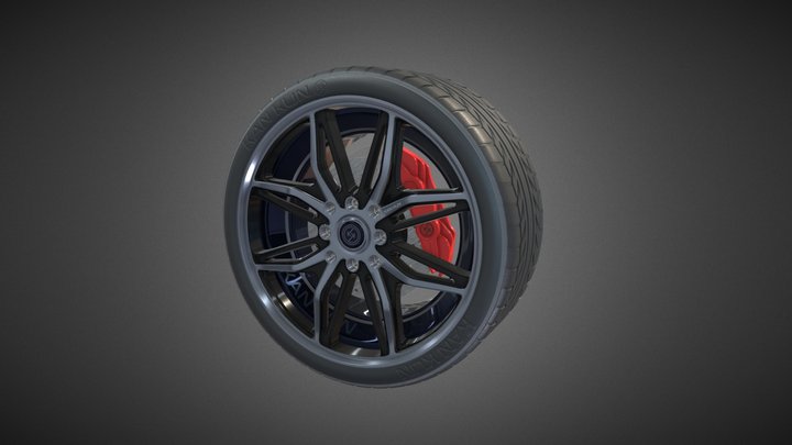 ALLOY WHEELS 3D Model