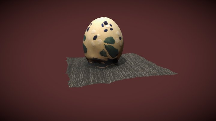Decorative Eggs 3D Model