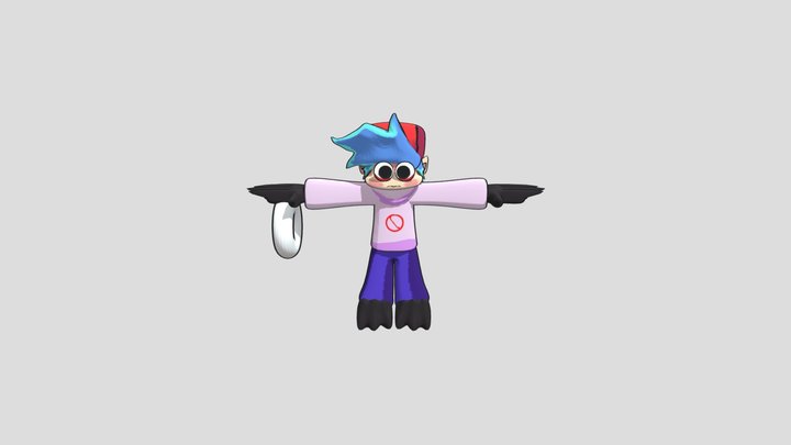 monster_bf (read description! ) 3D Model