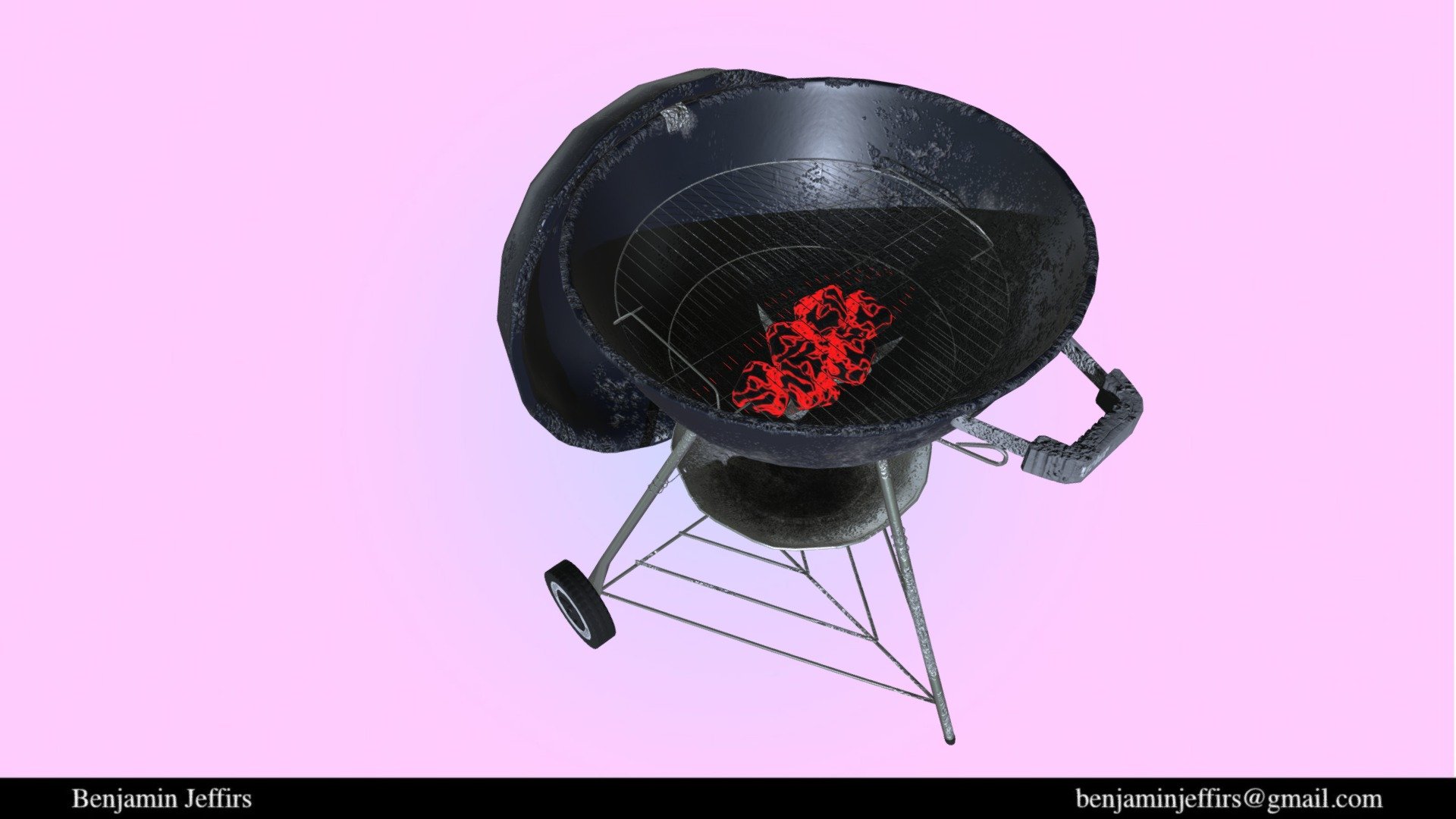 Kettle Grill 3D model by bjeffir1 [e9408e7] Sketchfab