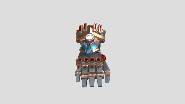 Gauntlet Modelling 3D Model