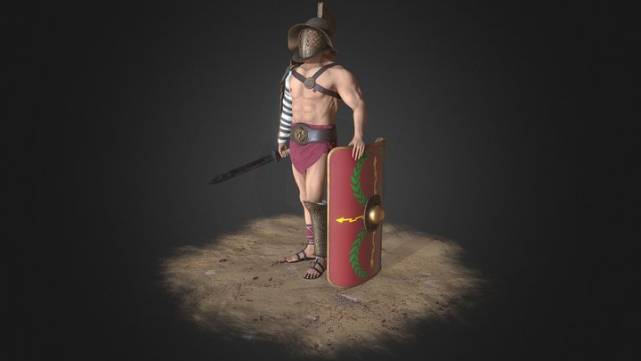 Murmillo 3D Model