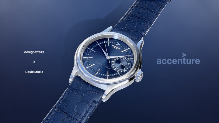 Accenture Watch - White Label Edition 3D Model