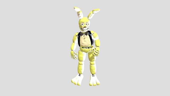 Masha Springe Metall 3D Model