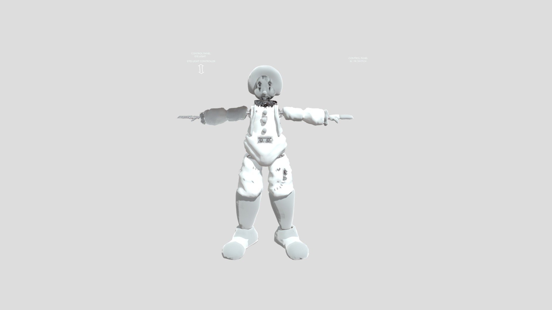 Image To Stl.com_billy_withered_1982 - Download Free 3D model by ...